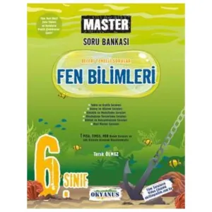 6. Sınıf Master Fen Bilimleri Soru Bankası