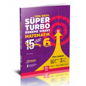 6. Sınıf Matematik Yeni Nesil Süper Turbo Deneme Sınavı