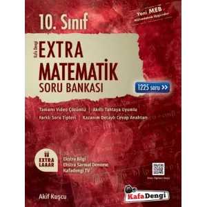 Kafa Dengi Yayınları 10. Sınıf Matematik Extra Soru Bankası