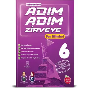 6.SINIF ADIM ADIM ETKİNLİKLİ KONU ANLATIMLI SORU BANKALARI --FEN BİLİMLERİ