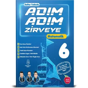 6.SINIF ADIM ADIM ETKİNLİKLİ KONU ANLATIMLI SORU BANKALARI -- MATEMATİK