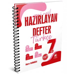7. Sınıf Türkçe Hazırlayan Defter