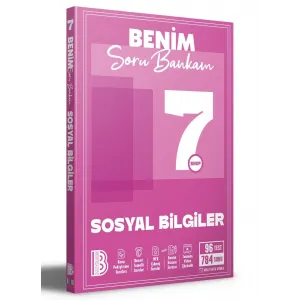 7. Sınıf Sosyal Bilgiler Soru Bankam Benim Hocam Yayınları