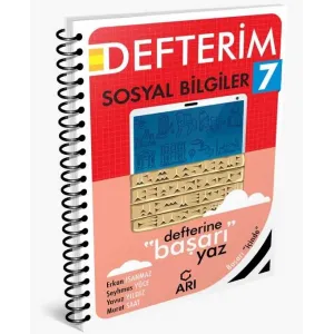 7. Sınıf Akıllı Sosyal Bilgiler Defteri