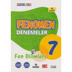 7. Sınıf Fen Bilimleri 10 Deneme Fenomen Okul Yayınları