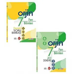 7. Sınıf Fen Bilimleri Destek Soru Bankası + 20 Deneme 2 Kitap