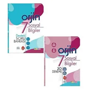 7. Sınıf Sosyal Destek Soru Bankası + 20 Deneme