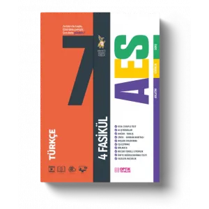 7. Sınıf Türkçe AES Etkinlikli 4 Fasikül Soru Bankası