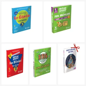 7.Sınıf Fen Bilimleri Seti. Hedef Planlama Hediyeli!!