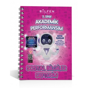 7.Sınıf Sosyal Bilgiler Akademik Performansım Defterim Bilfen Yayıncılık