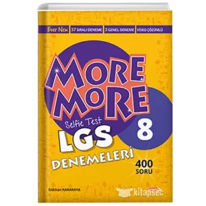 8. Sınıf More More Selfie Test Deneme Kurmay ELT Yayınları