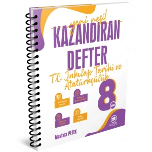 8. Sınıf T.C İnkılap Tarihi ve Atatürkçülük Kazandıran Defter