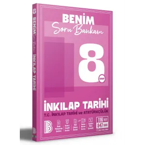8. Sınıf İnkılap Tarihi Soru Bankam Benim Hocam Yayınları