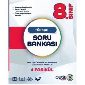 8. Sınıf Türkçe 4 Fasikül Soru Bankası