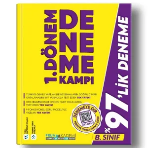 8. Sınıf 1. Dönem Deneme Kampı