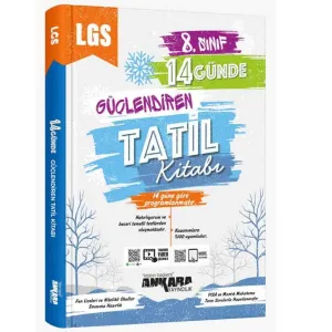 8. Sınıf 14 Günde Güçlendiren Tatil Kitabı