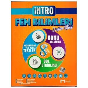 8. Sınıf Fen Bilimleri İntro Defter