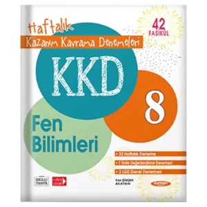 8. Sınıf Fen Bilimleri KKD Haftalık Kazanım Kavrama Denemeleri