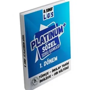 8. Sınıf LGS Platinum Sözel Soru Bankası 1. Dönem