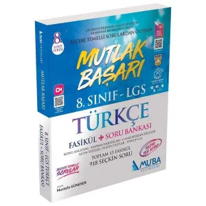 8. Sınıf LGS Türkçe Mutlak Başarı Fasikül ve Soru Bankası