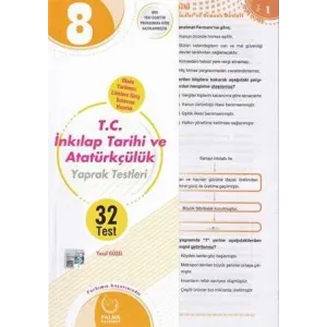 8. Sınıf T.C. İnkılap Tarihi ve Atatürkçülük Yaprak Test