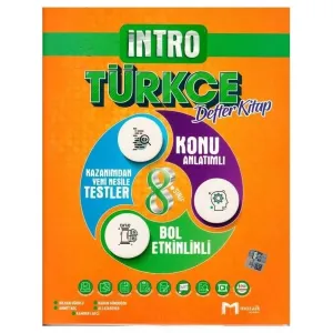 8. Sınıf Türkçe İntro Defter