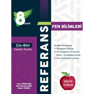 8.SINIF ÇÖZ BİTİR REFERANS FEN BİLİMLERİ FASİKÜL TESTLER