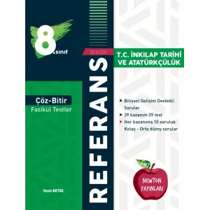 8.SINIF ÇÖZ BİTİR REFERANS T.C. İNKİLAP TARİHİ VE ATATÜRKÇÜLÜK FASİKÜL TESTLER