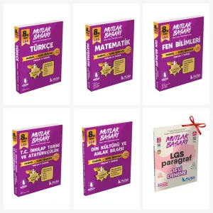 8.Sınıf Fasikül + Soru Bankası Full Set. Beceri Temelli S. O. LGS Paragraf 15li D. Hediyeli!!