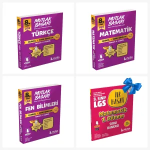 8.Sınıf Türkçe, Matematik ve Fen Bilimleri Fasikül + Soru Bankası Seti. Lgs Matematik Ilk Hasat Soru B. (1.DÖNEM) Hediyeli!!