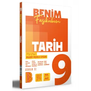 9. Sınıf Tarih Benim Fasikülüm Benim Hocam Yayınları