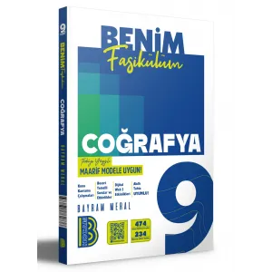 9. Sınıf Coğrafya Benim Fasikülüm Benim Hocam Yayınları