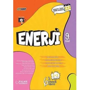 9. Sınıf Enerji 6`lı Deneme Sınavı Palme Yayıncılık