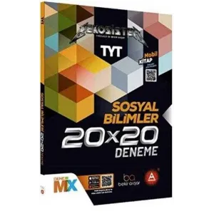 A Yayınları YKS TYT Sosyal Bilimler Bekosistem 20x20 Deneme Video Çözümlü