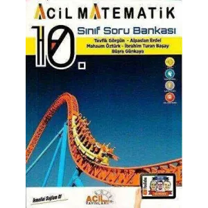 Acil Yayınları 10. Sınıf Acil Matematik Soru Bankası