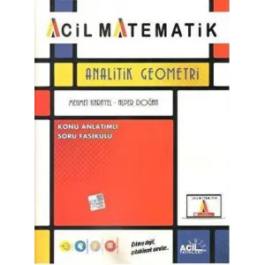 Acil Yayınları 2023 Analitik Geometri