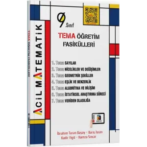 Acil Yayınları 9. Sınıf Acil Matematik Tema Öğretim Fasikülleri