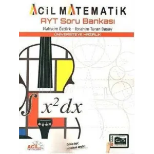 Acil Yayınları AYT Matematik Soru Bankası