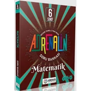 Adrenalin Yayınları 6. Sınıf Adrenalin Matematik Soru Bankası