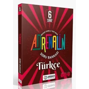 Adrenalin Yayınları 6. Sınıf Türkçe Soru Bankası