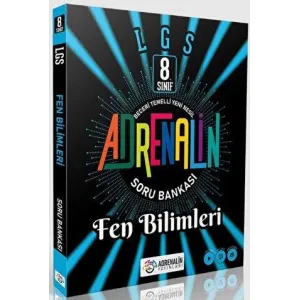 Adrenalin Yayınları 8. Sınıf Adrenalin Fen Bilimleri Soru Bankası