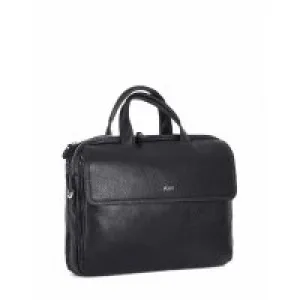 Aka Evrak Çantası 248-2 Floter Siyah Deri