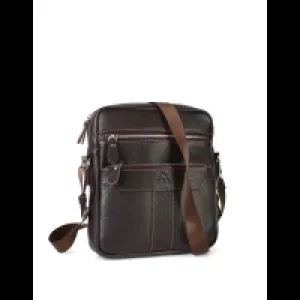 Aka Omuzdan Askılı Çanta 393-4 Floter Kahve Deri