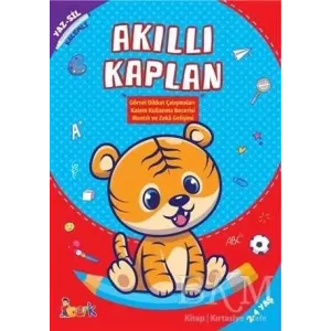 Akıllı Kaplan - Yaz-Sil Kalemli