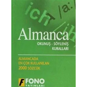 Almanca Okunuş - Söyleniş Kuralları