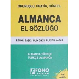Almanca - Türkçe – Türkçe - Almanca El Sözlüğü