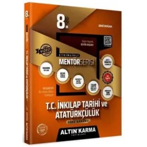 Altın Karma Yayınları 8. Sınıf T.C. İnkılap Tarihi ve Atatürkçülük Altın Etkinlikli Kazanım Soru Bankası - Mentör Serisi