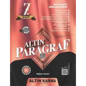 Altın Karma Yayınları - Bayilik 2025 7. Sınıf Altın Paragraf Soru Bankası