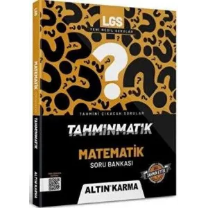 Altın Karma Yayınları - Bayilik Altınkarma Tahminmatik LGS 8. Sınıf Din Kültürü ve Ahlak Bilgisi Soru Bankası