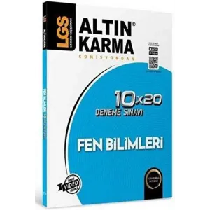 Altınkarma LGS 8. Sınıf  Fen Bilimleri 10*20 Branş Deneme